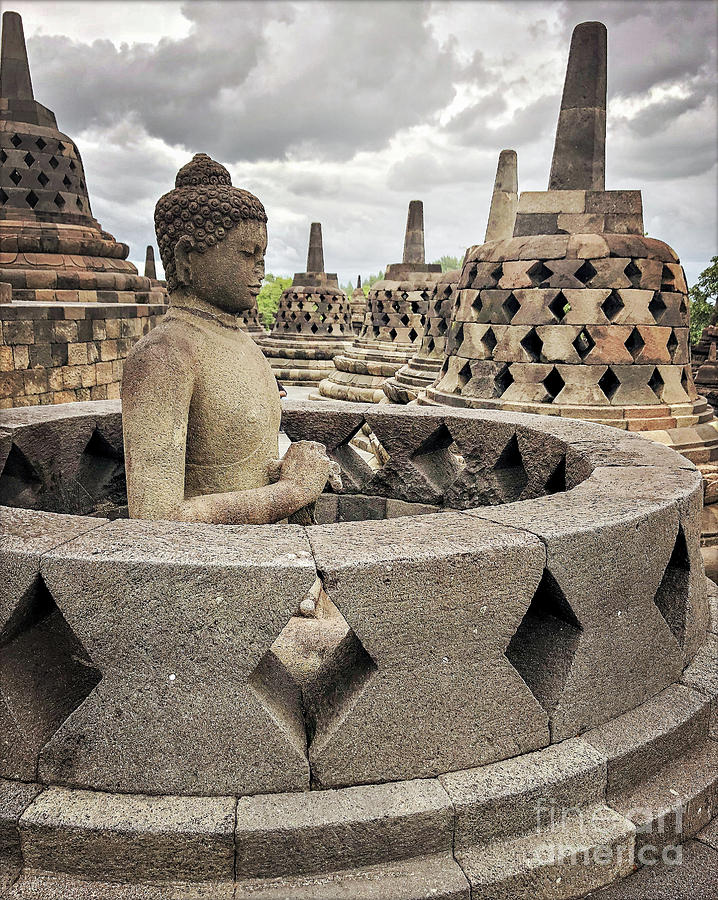 Borobudur Photograph - The Path Of The Buddha #4 by Edit Kalman Borobudur Photograph - The Path Of The Buddha #4 by Edit Kalman