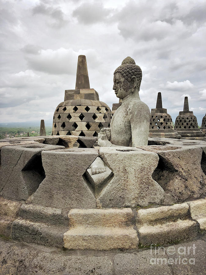 Borobudur Photograph - The Path of the Buddha #6 by Edit Kalman Borobudur Photograph - The Path of the Buddha #6 by Edit Kalman