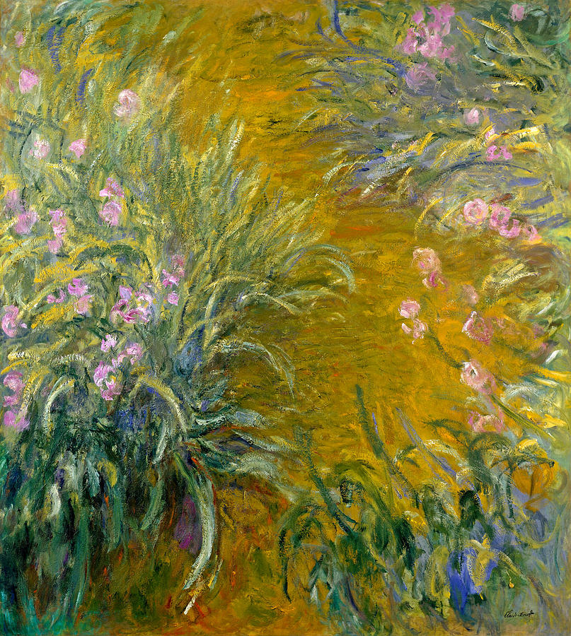 The Path through Painting by Claude Monet