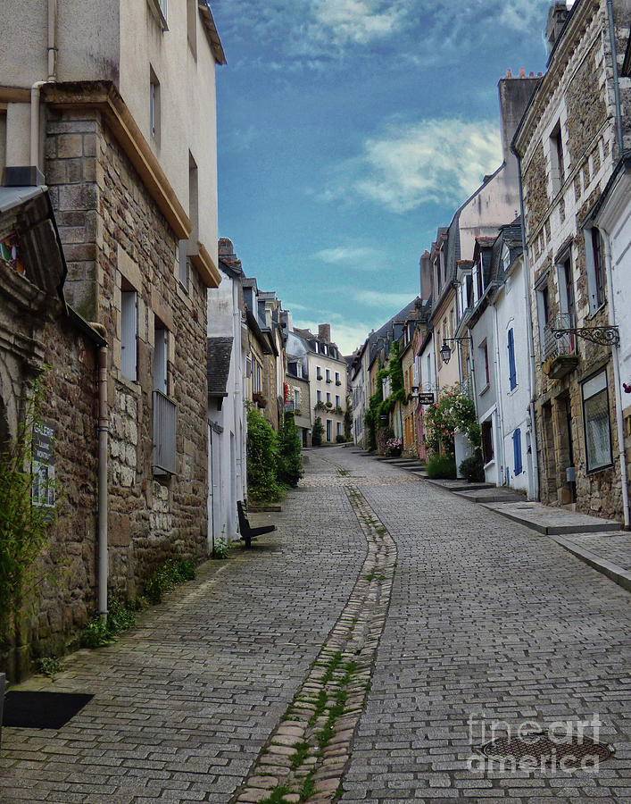 The Path to Auray Brittany Photograph by Lynn Bolt