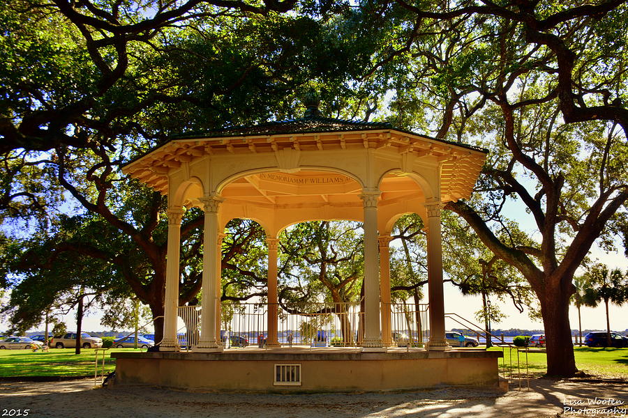 The Pavilion At Battery Park Charleston SC  Photograph by Lisa Wooten