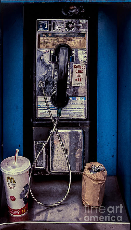 The Pay Phone In Nola Photograph
