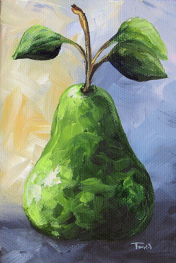 The Pear Chronicles 002 Painting by Torrie Smiley