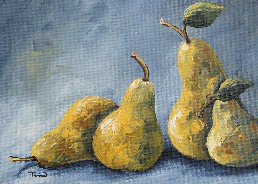 The Pear Family II Painting by Torrie Smiley