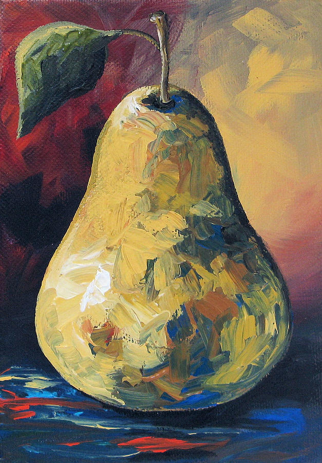 The Pear IX Painting by Torrie Smiley
