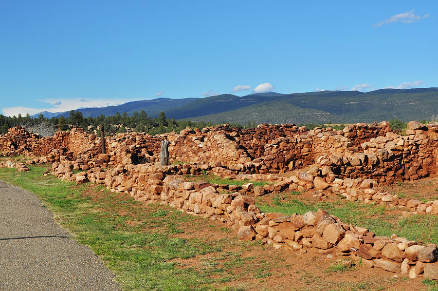 The Pecos Pueblo Photograph by Wes Hanson - Fine Art America