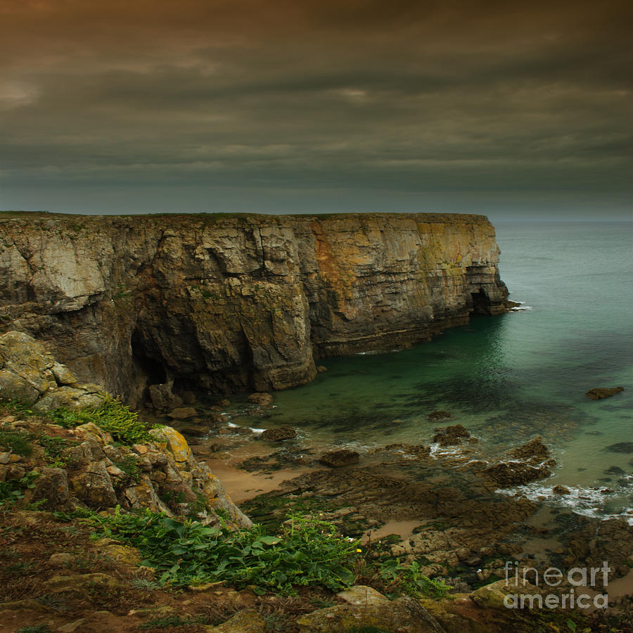 The Pembrokeshire Cliffs Photograph by Ang El - Fine Art America