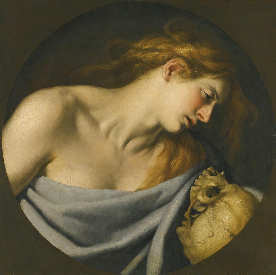 The Penitent Magdalene Painting by Cesare Fracanzano