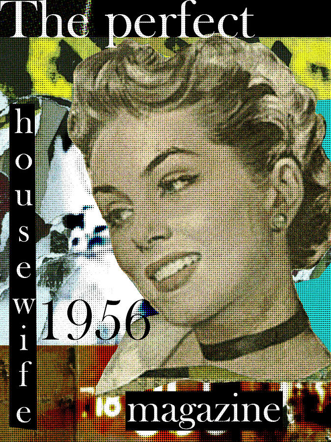 The perfect housewife Digital Art by Luz Graphic Studio