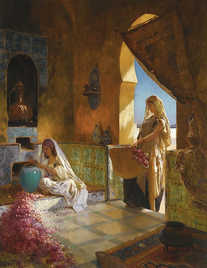 The Perfume Makers Painting by Eastern Accent - Fine Art America