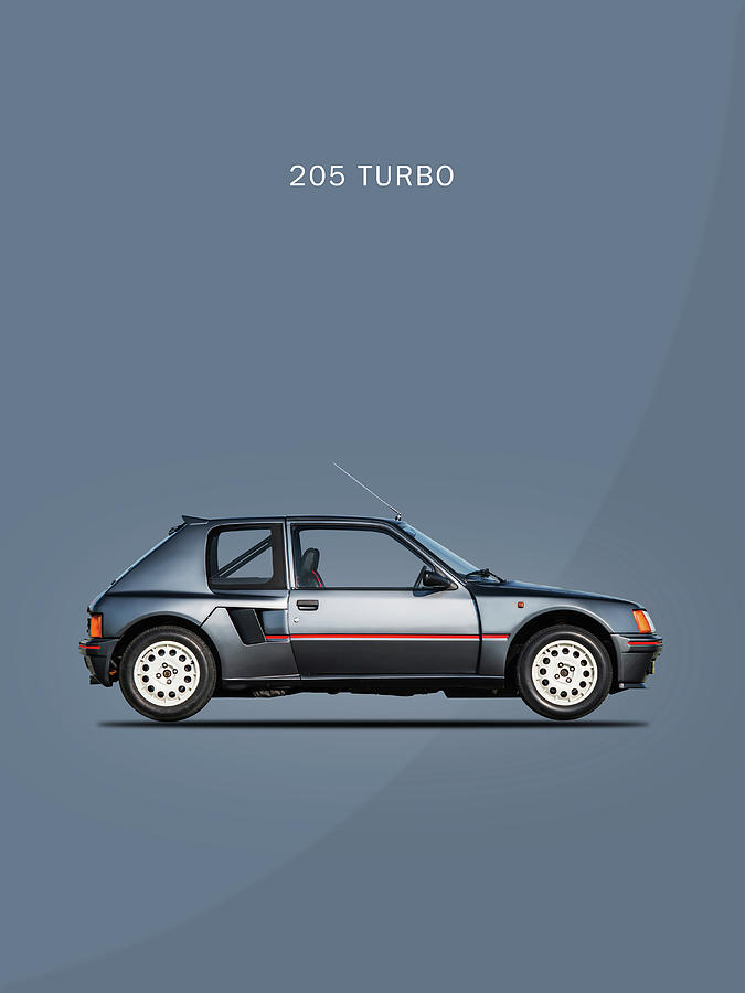Transportation Photograph - The Peugeot 205 Turbo by Mark Rogan