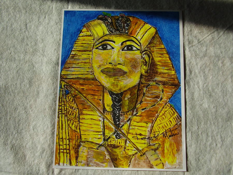 The Pharaoh Painting by James Martin | Fine Art America