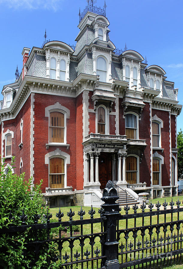 The Phelps Mansion Photograph by BJ Doolittle Tuininga - Fine Art America