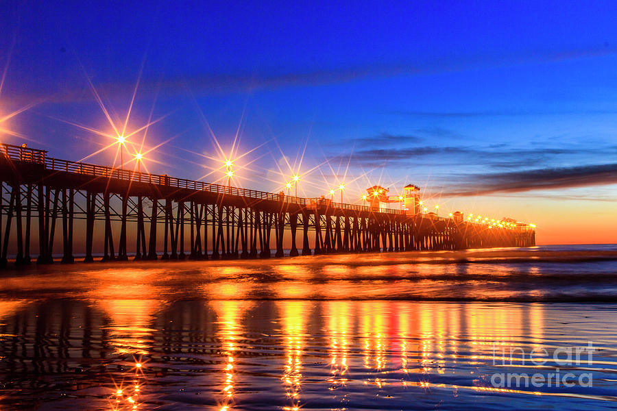 The Pier at Oceanside California Photograph by Ben Graham