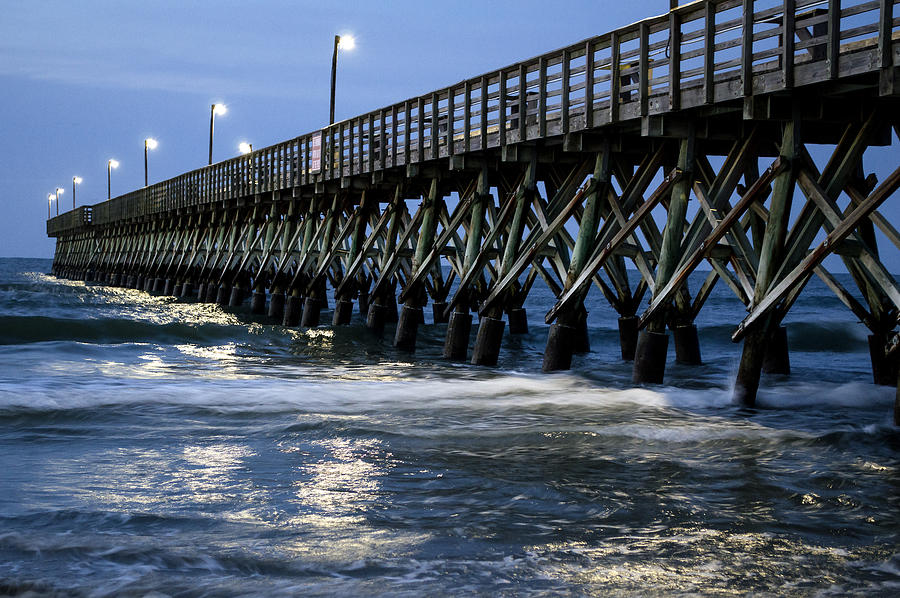 The Pier at the Break of Dawn Photograph by David Smith