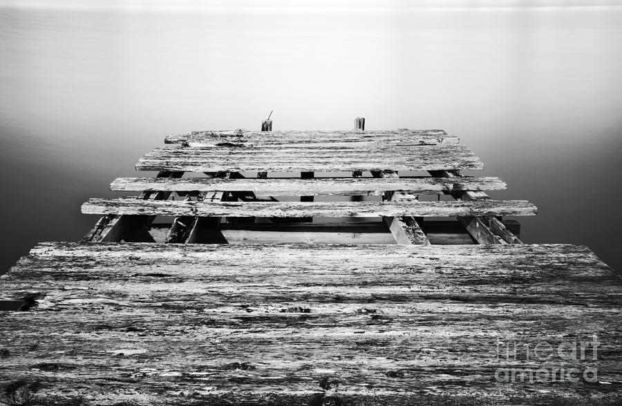 The Pier Photograph by Gunnar Orn Arnason