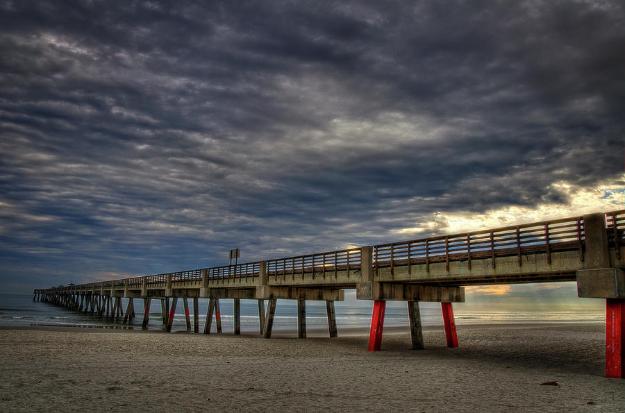 The Pier Photograph by Jessica Brooks