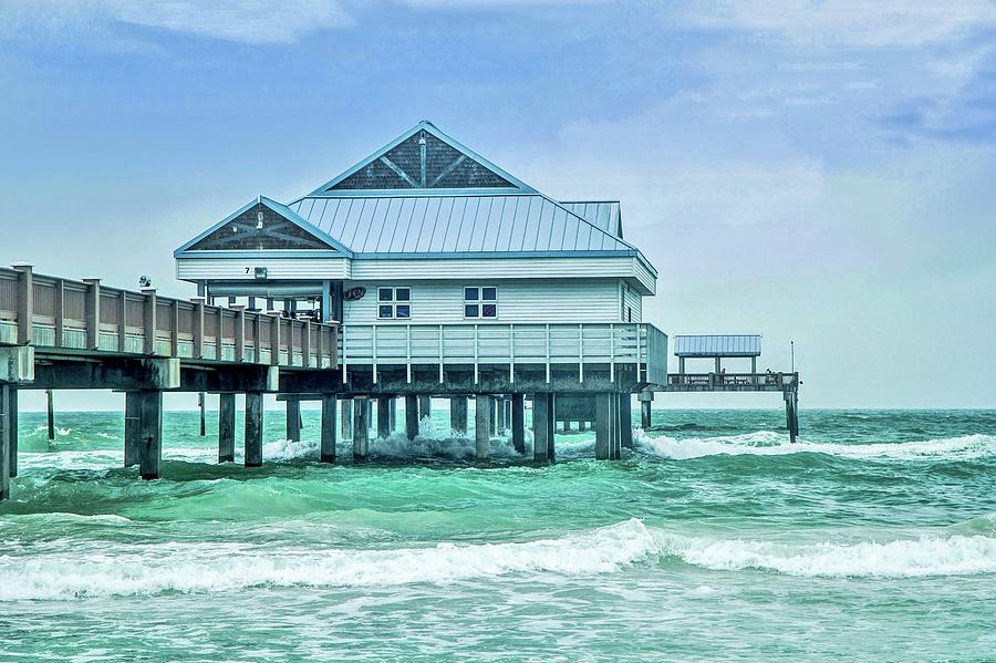 The Pier Photograph by Julie Pals - Fine Art America