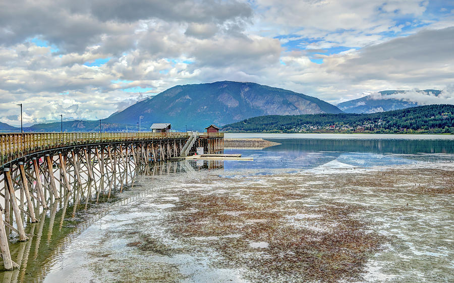 The Pier Photograph by Keith Armstrong