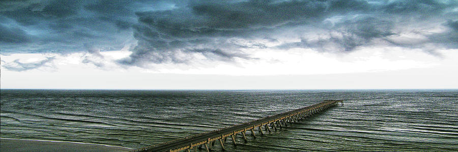 The Pier Photograph by Pamela Showalter