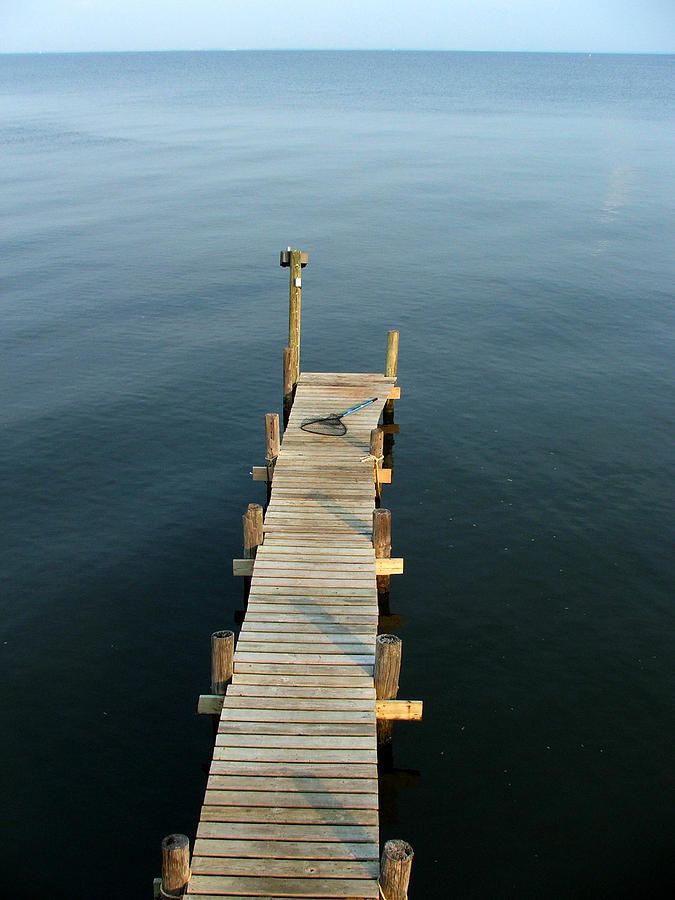 The Pier Photograph by Robert Meanor