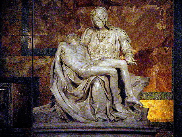 The Pieta Photograph by T Guy Spencer