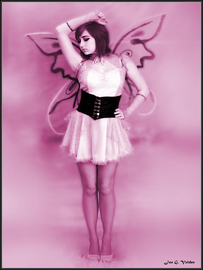 The Pink Fairy Painting by Jon Volden