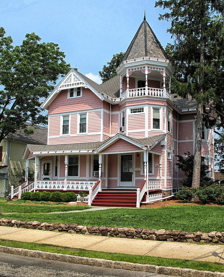 The Pink House 2 Photograph by Dave Mills