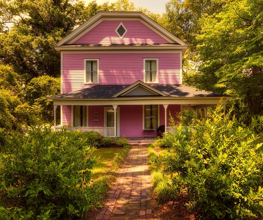 The Pink House Photograph by Mountain Dreams - Fine Art America