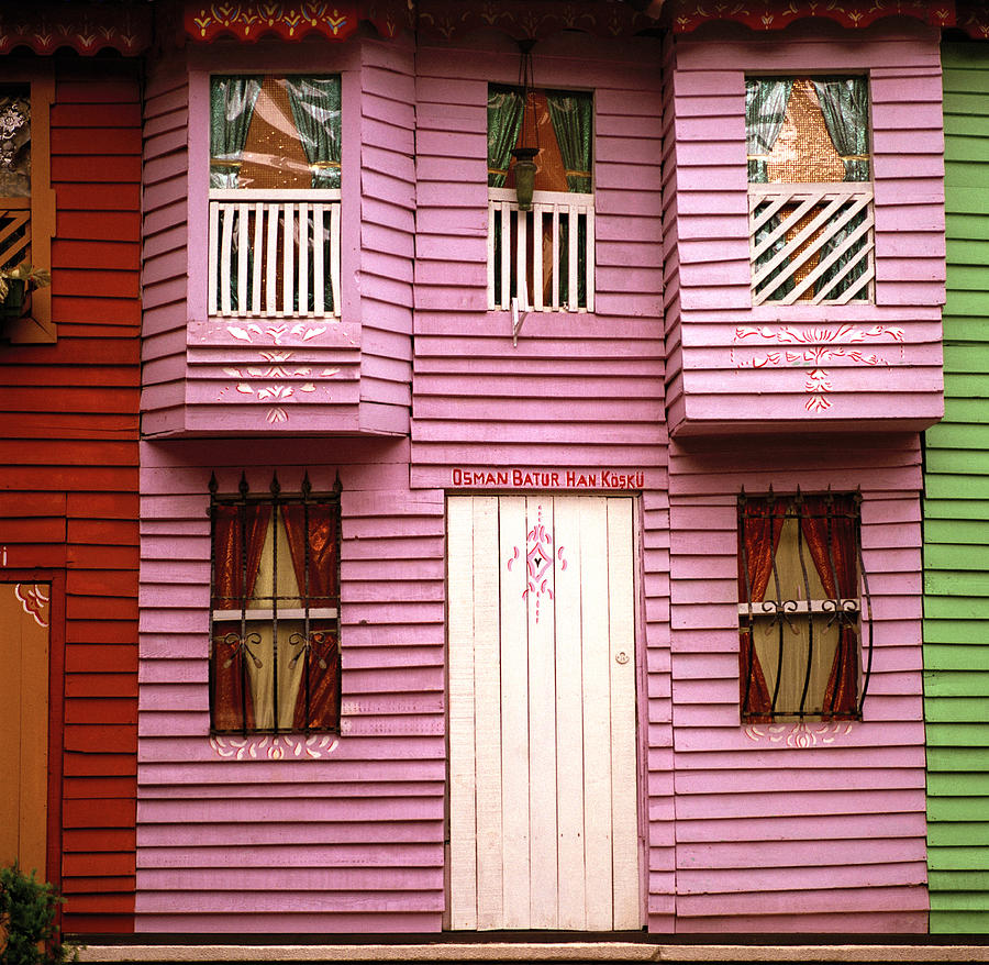 The Pink House Photograph by Shaun Higson