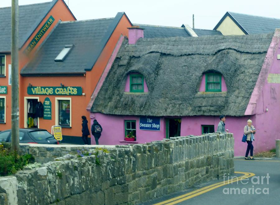The Pink Irish Sweater Shop Photograph by Rosanne Licciardi
