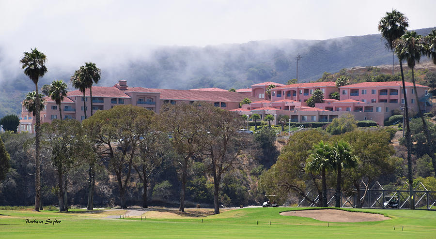 The Pink Palace Avila Beach  Photograph by Barbara Snyder