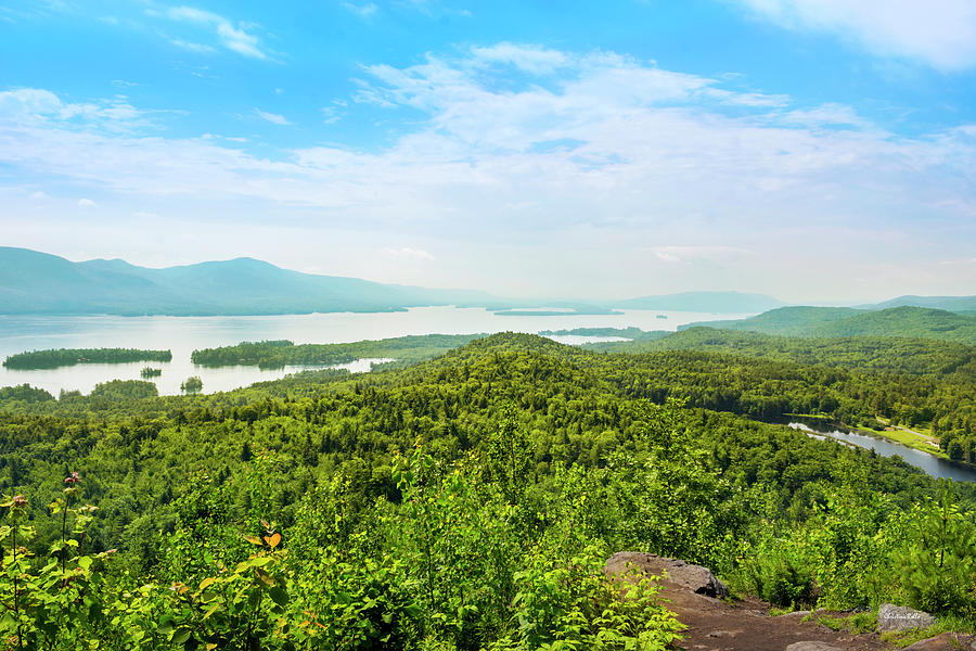 The Pinnacle View of Lake George Photograph by Christina Rollo