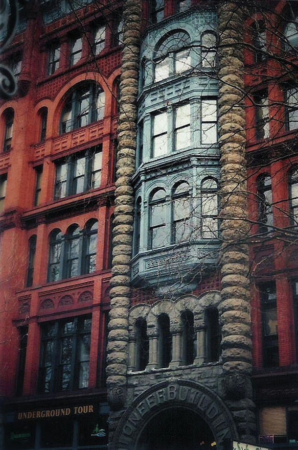 The Pioneer Building in Pioneer Square Photograph by Nadalyn Larsen