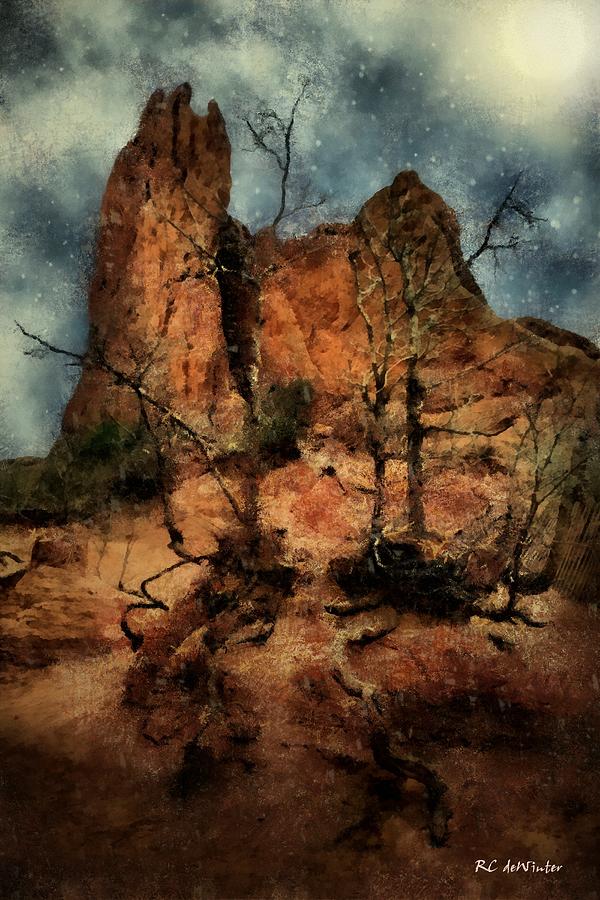 The Place of Snakes Painting by RC DeWinter