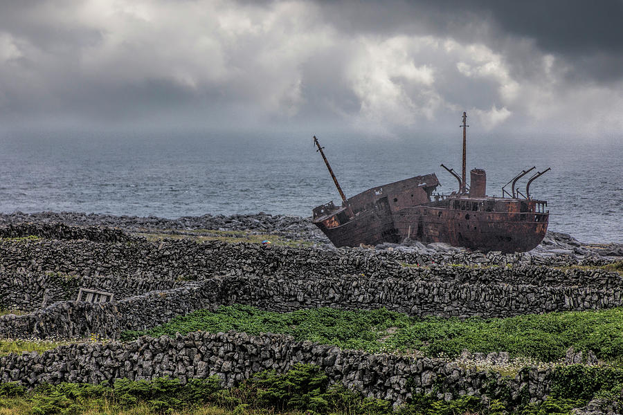 The Plassey Shipwreck Photograph by Teresa Wilson