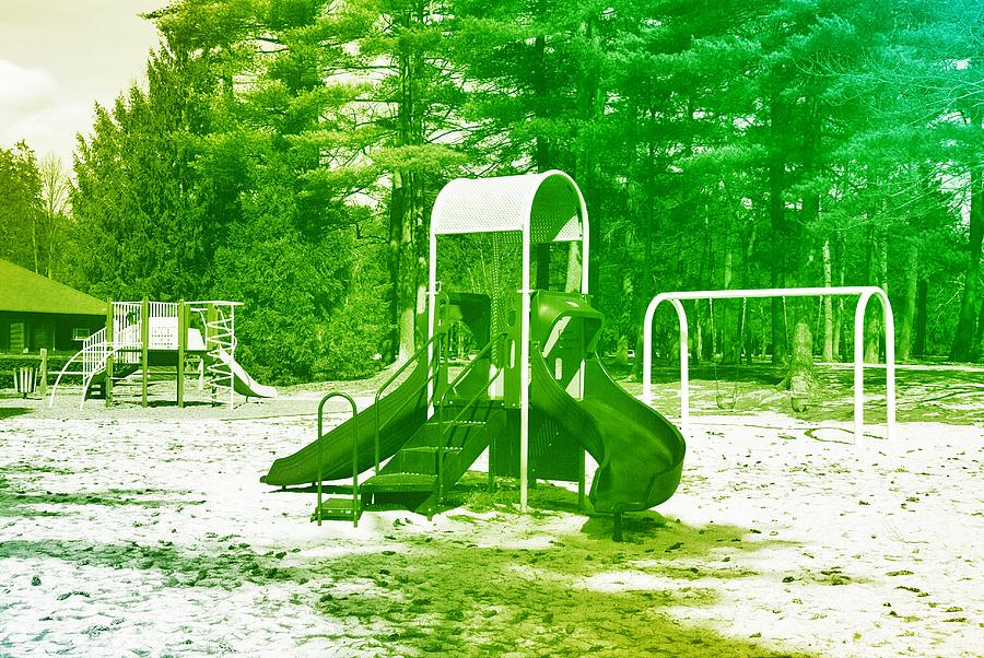 The Playground I - Ocean County Park Photograph by Angie Tirado