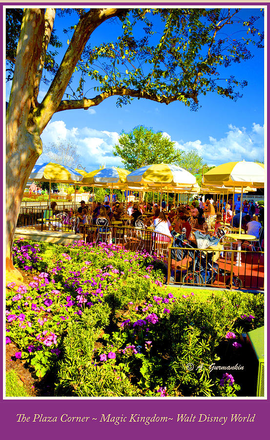 The Plaza Magic Kingdom Walt Disney World Photograph by A Macarthur Gurmankin