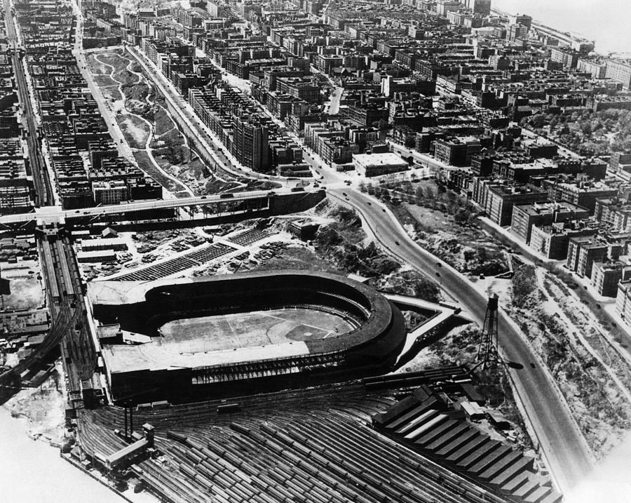 Baseball Photograph - The Polo Grounds, New York October 3 by Everett