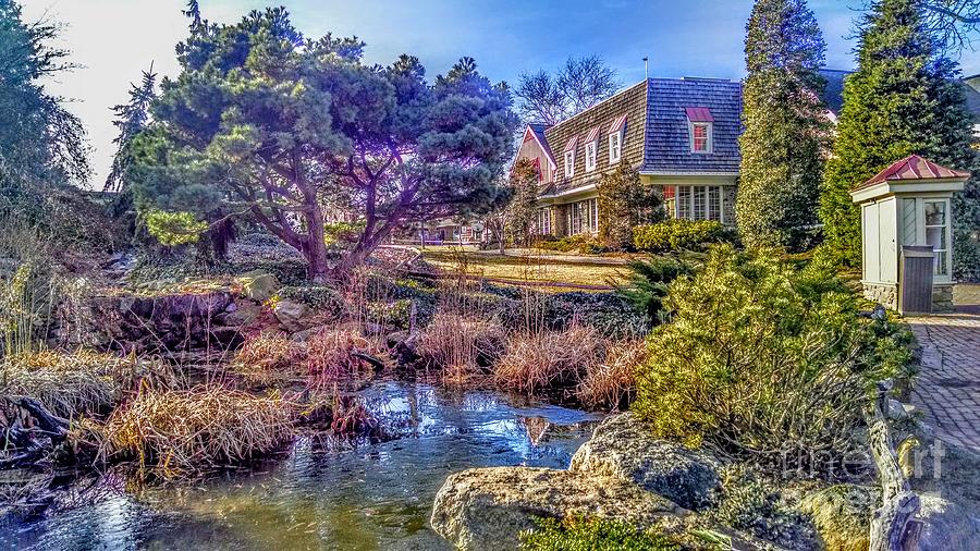 The Pond at Peddlers Village Photograph by Christopher Lotito