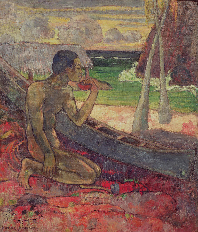 The Poor Fisherman Painting by Paul Gauguin