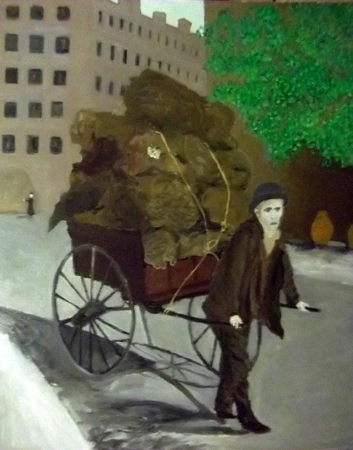 The Poor Mans Burden Painting by Peter Gartner