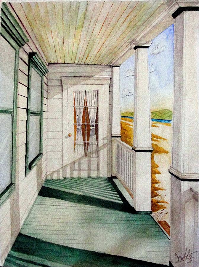 The Porch Painting by Jimmy Smith