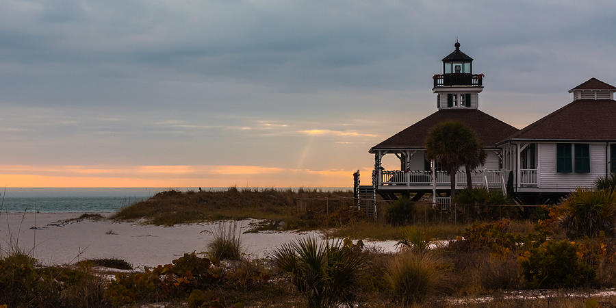 The Port Boca Grande Lighthouse Photograph by Ed Gleichman