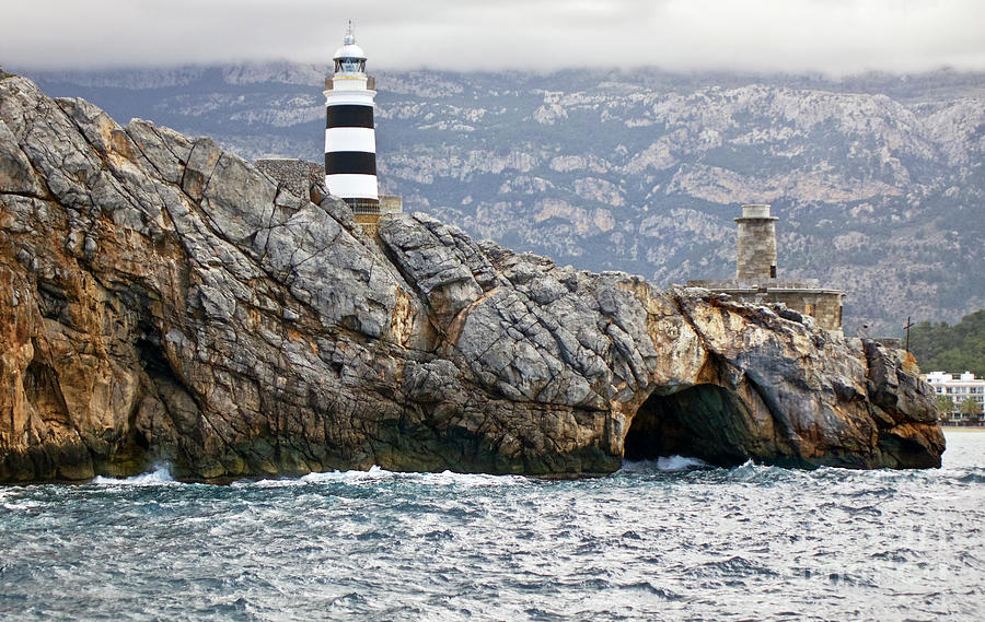 The Port De Soller Sa Creu Lighthouse Photograph