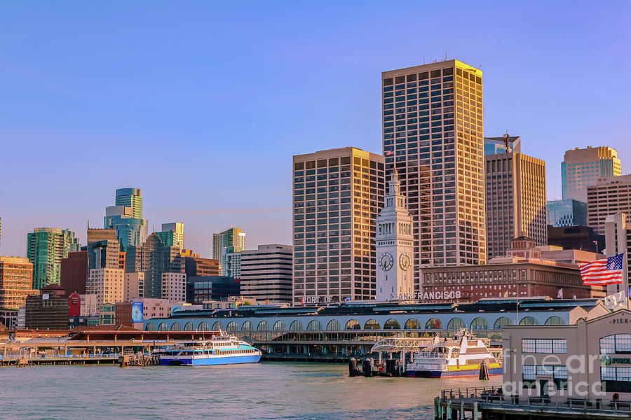 The port of San Francisco Photograph by Claudia M Photography