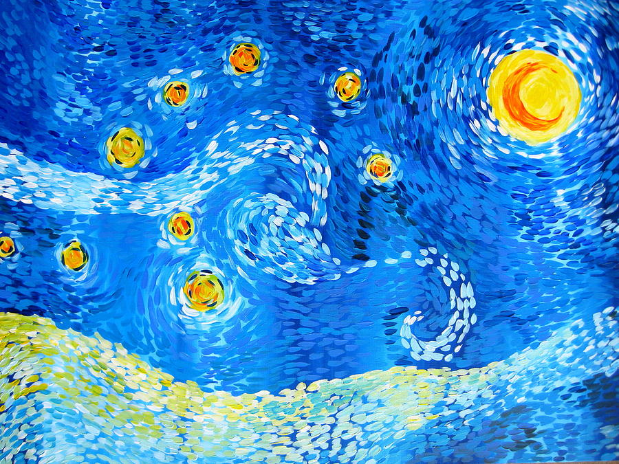 The Positive Elements From Starry Night Painting