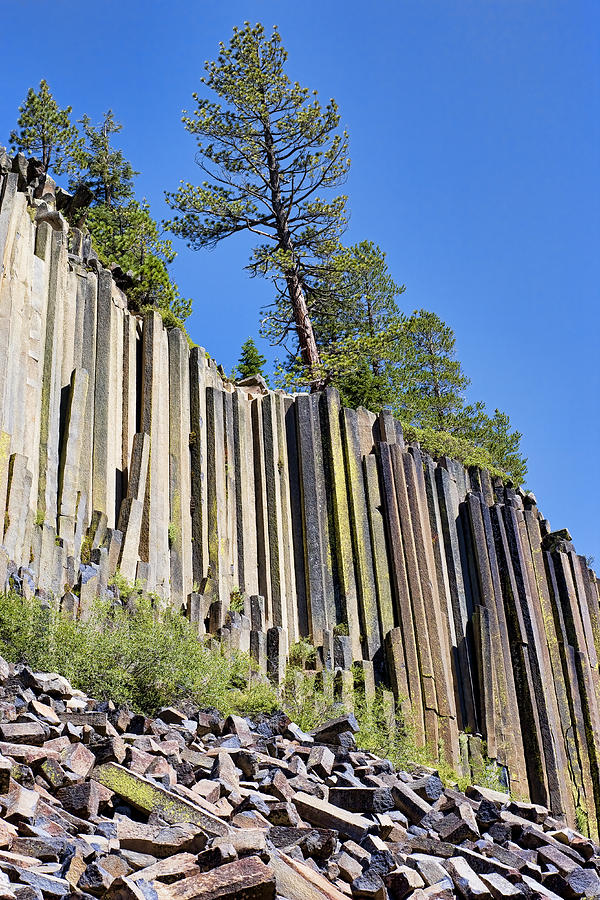 The Postpile Photograph by Kelley King