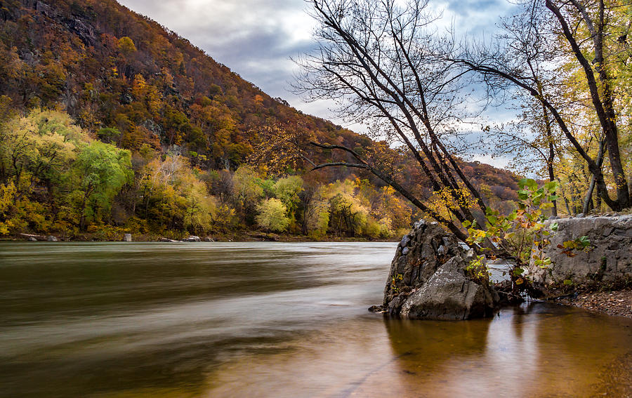 The Shenandoah in Autumn Photograph by Ed Clark
