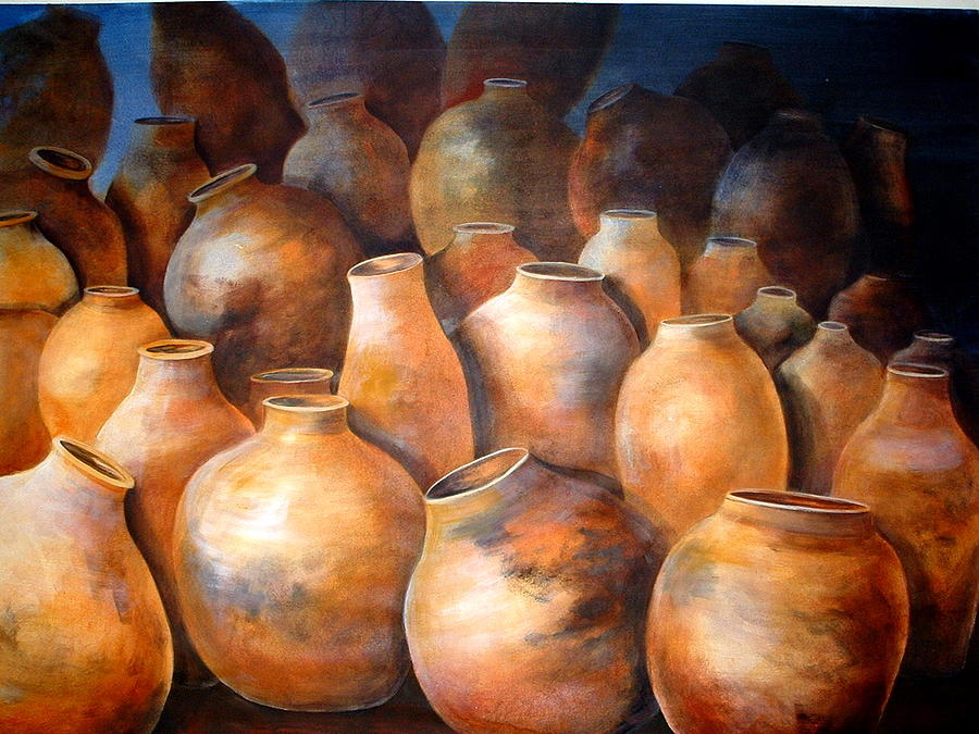 The Pottery Painting by Patricia Rachidi